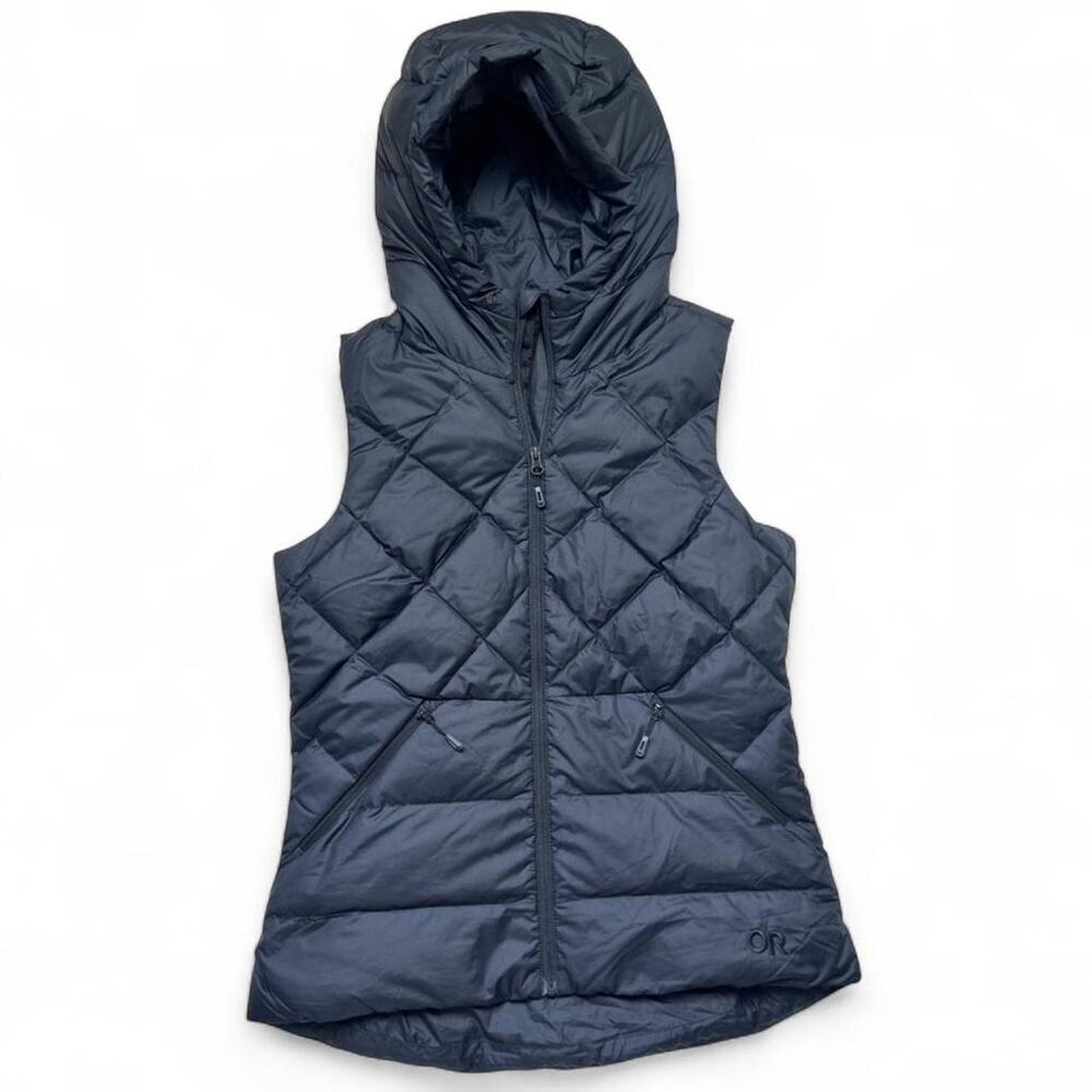 Outdoor Research Coldfront Goose Down Quilt Puffer Vest Womens Small